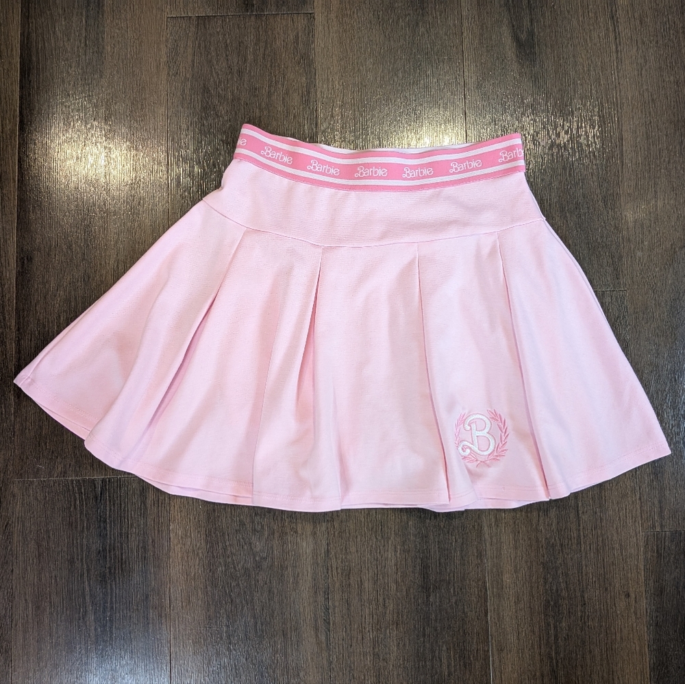 Barbie sz. M pink skater skirt
